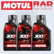 100% ORIGINAL / QR CODE SCAN } MOTUL 300V 10W50 10W40 15W50 ESTER CORE BASE