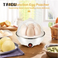 TAIDU เครื่องคัสตาร์ดสแตนเลสเครื่องต้มไข่อเนกประสงค์,เครื่องนึ่งไข่ในครัวเรือน,เครื่องทำอาหารเช้าขนาดเล็ก,ขวดนม