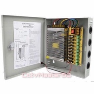 Power SUPPLY BOX 12V 10A - 9CHANNEL