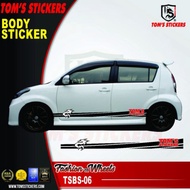 🔥👍Body sticker for myvi mini axia bezza