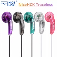 NiceHCK Traceless 3.5mm Type Earphone HIFI Earbud 15.4mm Dynamic Driver Unit DJ Bass Wired Headset
