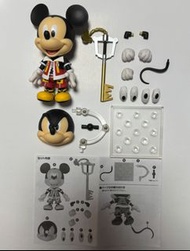 無盒 1075 國王米奇 King Mickey 米奇老鼠 Mickey Mouse 黏土人 王國之心 Kingdom Hearts 迪士尼 Disney Good Smile Nendoroid