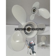 YAMAHA OBM 6HP/8HP Propeller (7P) 6G1-45945  # 2 stroke outboard engine part
