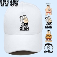 MATAHARI WW Fat Tiger Doraemon Anime Collaboration 2D Trend Clothingmerchandise Sun Hat Baseball Cap