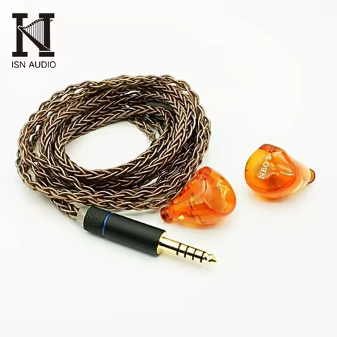 ISN Audio NEO 3 1 Planar Driver + 2 Dynamic Driver Hybrid 2Pin 0.78mm HiFi Audiophile Earphone IEMs(