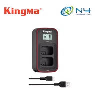 Sony NP-FW50 Battery + LCD Dual Charger by Kingma Sony FW50 Battery FW50 Charger For ZV-E10 A6400 A6