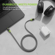 [IBY] 1/3Pcs 1.5 Meters Wire Type-C Digital Display Charger Cable USB C To C Fast Charging 240W Powe