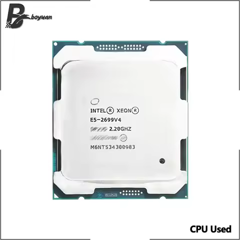 Intel Xeon 2699V4 Used E5 2699 V4 CPU processor 2.2GHz 22 Core LGA 2011-3