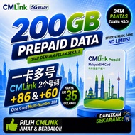 CMLink Simcard 500GB INTERNET & UNLIMITED CALL | Simkad Prepaid 5G Internet & Panggilan Tanpa Had