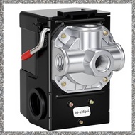 [feidan33.ph] LF10-4H 20A 4 Port Air Compressor Pressure Switch NPT1/4 95-125 PSI Control