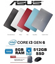 SIAP PAKAI Laptop Asus X441U Intel Core i3-Ram 8GB/256GB SSD - Win 10