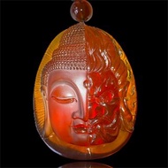 A12 頂級收藏品 一念之間 緬甸天然琥珀 棕紅珀大料 保險櫃等級