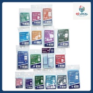 (SG 24H) 100pcs/pack Soft Card Sleeves 56x87 60.5x88 64.5x89 Clear Photocard Protector Kpop TCG Poke