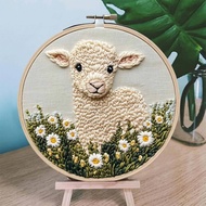 Beginner Embroidery Kit Embroidery Kit Colorful Handmade Craft Set