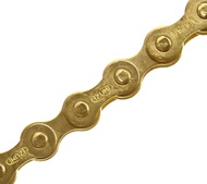 Izumi Gold Single-Speed Bicycle Chain 1/2" x 1/8" 116-Links