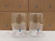 Blue Bottle x Bodum 350ml 雙層玻璃杯 日本直送 $450一套兩隻