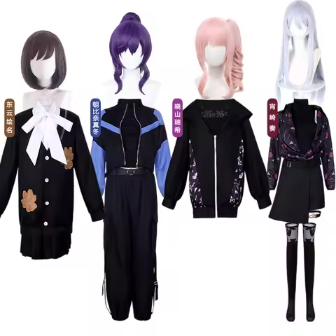 Anime Project Sekai Mizuki Asahina Mafuyu Cosplay Costume PJSK Nightcord Halloween Daily Costumes