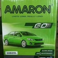 Honda New Jazz Ns40Zl 38B20L / 36B20L 12V 35Ah Amaron Go Car Battery