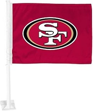 FANMATS 26153 San Francisco 49ers Car Flag Large 1pc 11" x 14"