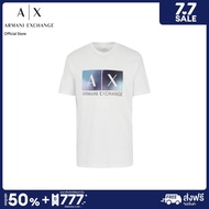 AX Armani Exchange เสื้อยืดผู้ชาย รุ่น AX 3DZTJB ZJBYZ1116 - สีขาว