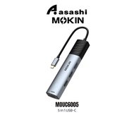 MOKIN MOUC6005 5 in 1 USB-C to HDMI (8K30hz) + PD 100W USB2.0x2 USB3.0x1