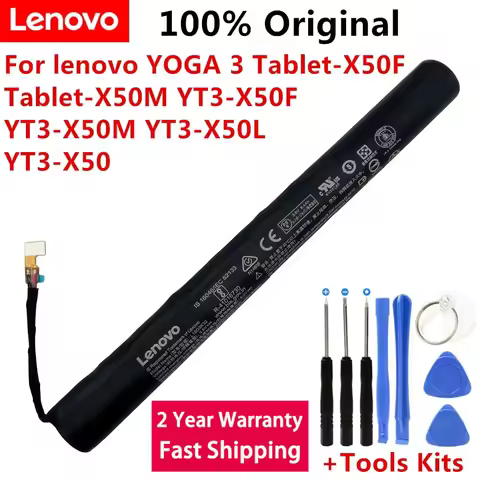 L15D3K32 Tablet battery For lenovo YOGA 3 Tablet-X50F Tablet-X50M YT3-X50F YT3-X50M YT3-X50L YT3-X50