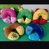 1pcs [RANDOM] bantal leher karakter dacron