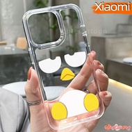 Cute Expression PC Case Xiaomi 14T poco X7 PRO M4 M6-Pro C65 F5 F4 12-LITE 13T Glossy Guys Clear Acr