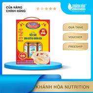 Hộp Quà Lon Đứng Nước Yến Sào Cao Cấp 5% Tổ Yến - Khánh Hòa NutriFoods - Hộp 6 Lon x 190 ML