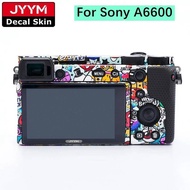 A6600 Camera Body Sticker Protective Skin Film Kit Skin Accessories For Sony Alpha 6600 ILCE-6600