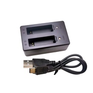 1Pcs For GoPro Hero4 Battery Charger For AHDBT-401 Dual Charging Charger, Portable Desk Charger