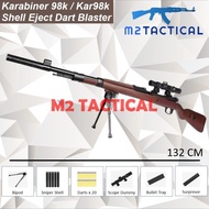 Karabiner 98K / Kar98K Sniper Shell Eject Dart Blaster Jie Ying Mainan