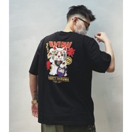 Evisu New Style Loose Printed Short Sleeve t-Shirt Men