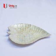 Leaf Pattern Shell Plate Unique Shell Plate/ Shell Plate/