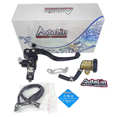 Adelin PX1 Motorcycle Hydraulic Clutch Brake Master Cylinder Pump 14/15/16/17.5/19mm CNC With Switch