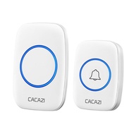 NEW Version กริ่งประตูไร้สาย 300 M Range cacazi กล่องกันน้ำ กริ่งประตู Wireless  Door bell กริ่ง กริ