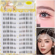 Reusable Cluster Fiber Split False Eyelashes N026 CLUSTER (N026 Cluster Eyelashes)