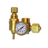 Energy Saving Argon Welding Gas Pressure Reducer Regulator Flow Meter for Tig Mig Welding Welder CGA-580 Inlet