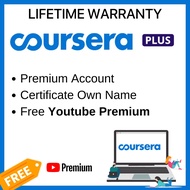 [Free Youtube Premium] Coursera Plus Professional Certificate 6 months subscription l Access up to 5