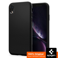 SPIGEN Case for iPhone XS / iPhone X / iPhone XR [Liquid Air] Diamond-cut Pattern Black TPU Case wit