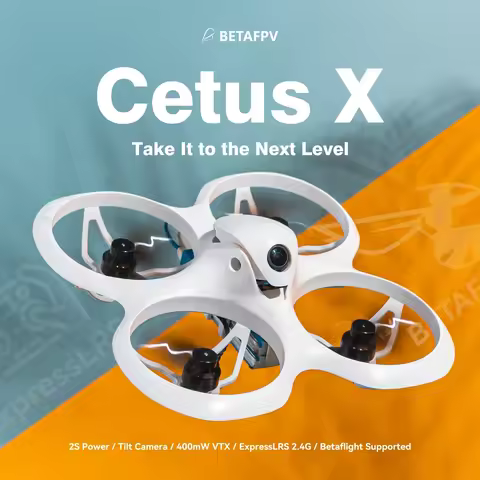 BETAFPV Cetus X Brushless FPV Quadcopter Adjustable Camera Indoor Racing Drone ELRS 2.4G Outdoor RC 
