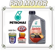 100% Local Original PETRONAS SPRINTA F700 Minyak Hitam F700 15W-50 Semi Synthetic F900 4T Motor Engine Oil