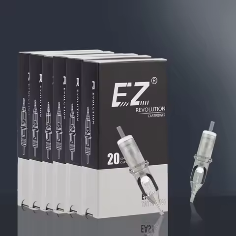 3/5/10box EZ Revolution Cartridge Tattoo Needles 1RL 3RL Permanent Makeup Eyeliner for Rotary Cartri