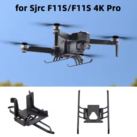 Landing Gear for Sjrc F11S/F11S 4K Pro Drone Foldable Heightened Extended Leg Kit Propeller Guard fo
