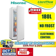 HISENSE 180L UPRIGHT FREEZER FV188N4AWN NO FROST