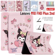 Smart Casing For Lenovo Tab M10 FHD Plus (2nd Gen) TB-X606F/TB-X606X 10.3" Stand Cute Cartoon PU Tablet Kids Leather Case Shockproof Thin Book Cover