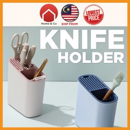 Knife Rack PVC Kitchen Storage Organizer Bekas Letak Pisau Dapur Rak Pisau Dapur Kotak Letak Pisau