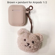 AirPods Pro2 3เคสมือถือซิลิโคนนิ่มสำหรับ Apple หูฟัง Airpods Pro กรอบนุ่มน่ารักสีบริสุทธิ์สำหรับผู้หญิง