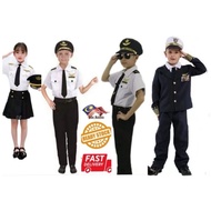 Occupation Pilot, Baju Kerjaya Budak Pilot, Kostum Cita-Cita Kanak-kanak