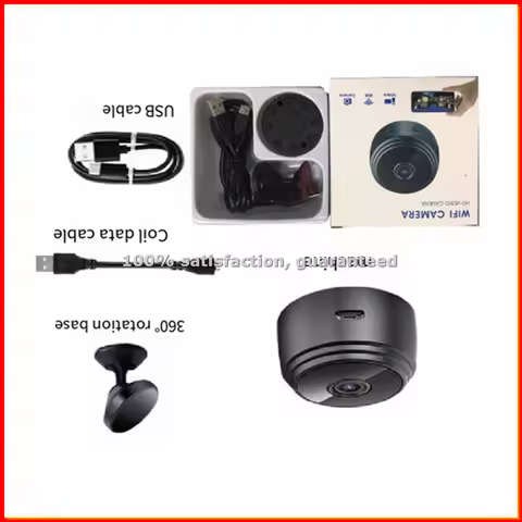A9 Camera Portable Wireless Camera Wifi Camera Home HD Security Camera Outdoor Sports Camera Webcam,